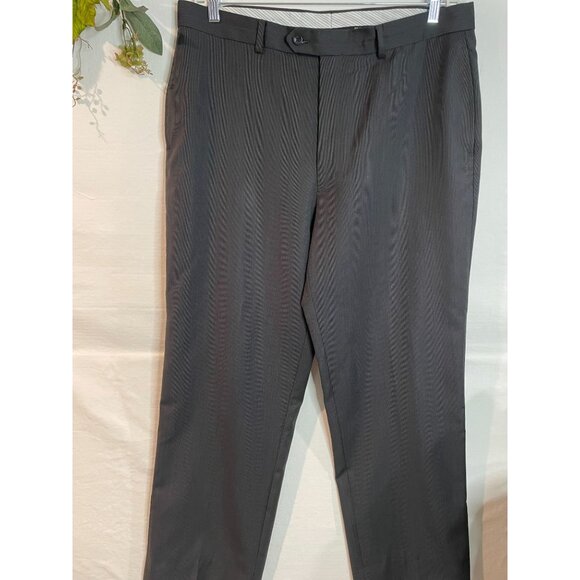 Pronto Uomo Couture Men's Wool Dress Pants Size 38 Waist Gray - Picture 1 of 9